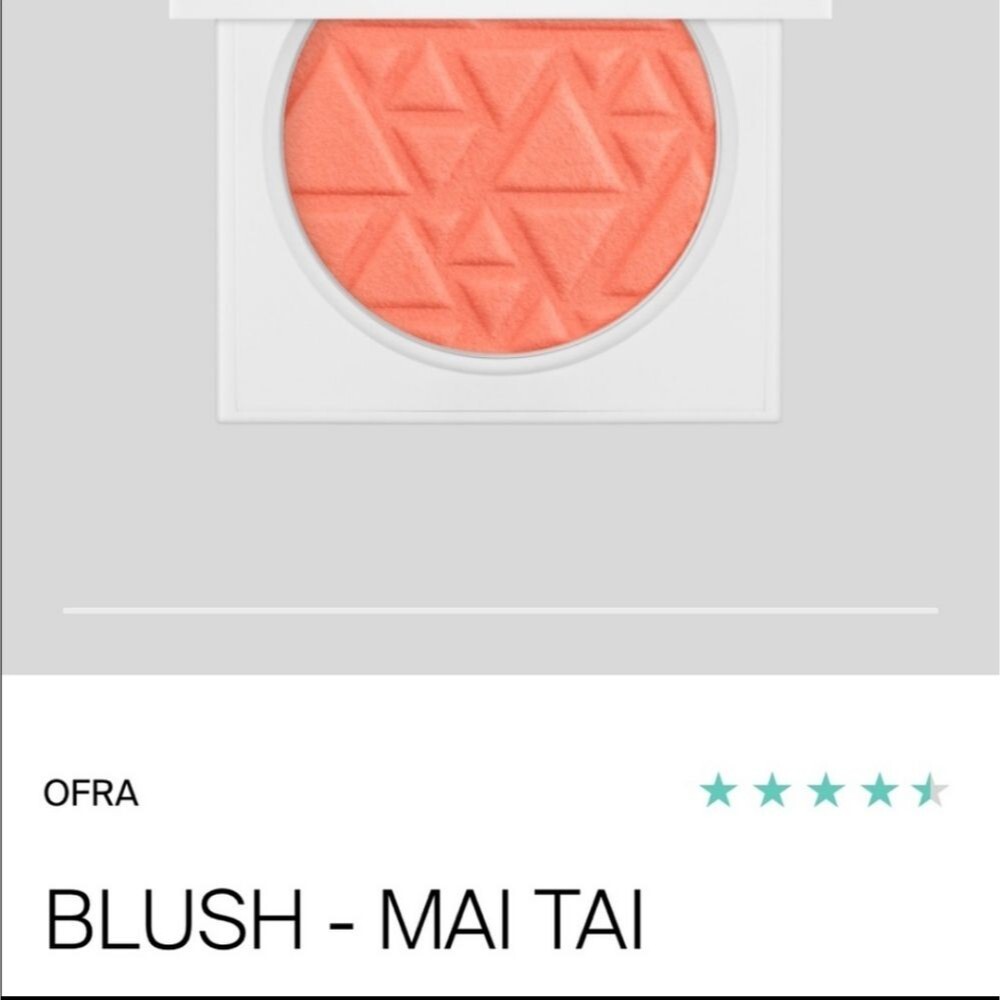 New OFRA Cosmetics Pressed Blush Mai Tai - Picture 5 of 9